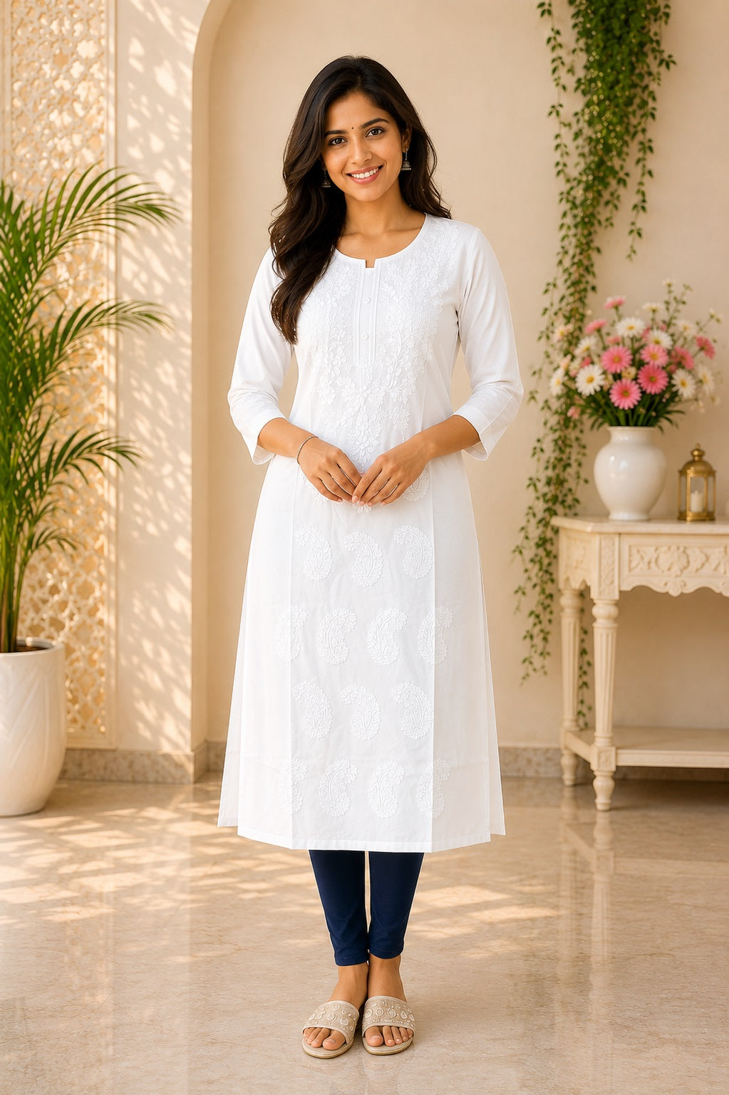 Chikankari Kurti