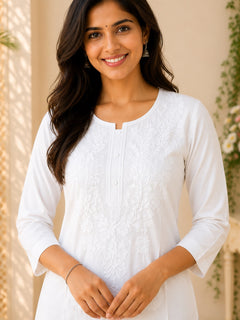 Chikankari Kurti
