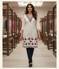 Floral Summer kurti