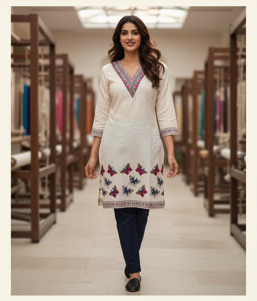 Floral Summer kurti
