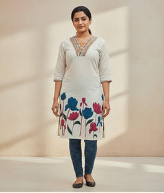 Floral Summer kurti