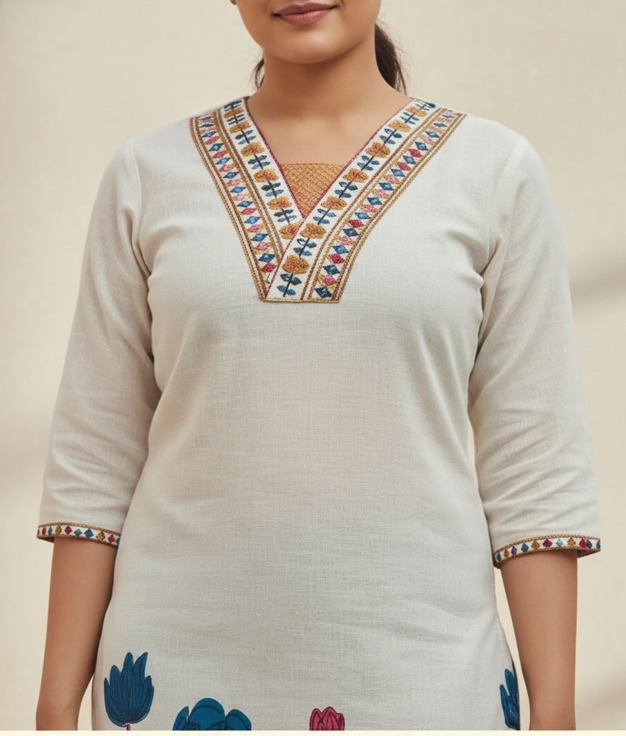 Floral Summer kurti