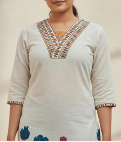Floral Summer kurti