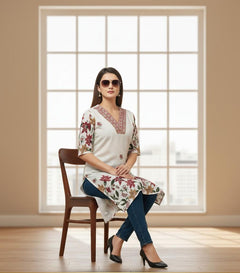 Floral Summer kurti