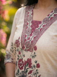 Floral Summer kurti
