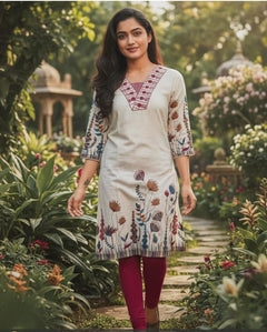 Floral Summer kurti