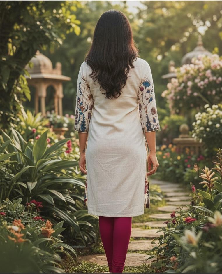 Floral Summer kurti