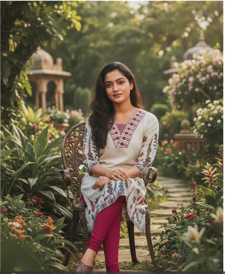 Floral Summer kurti