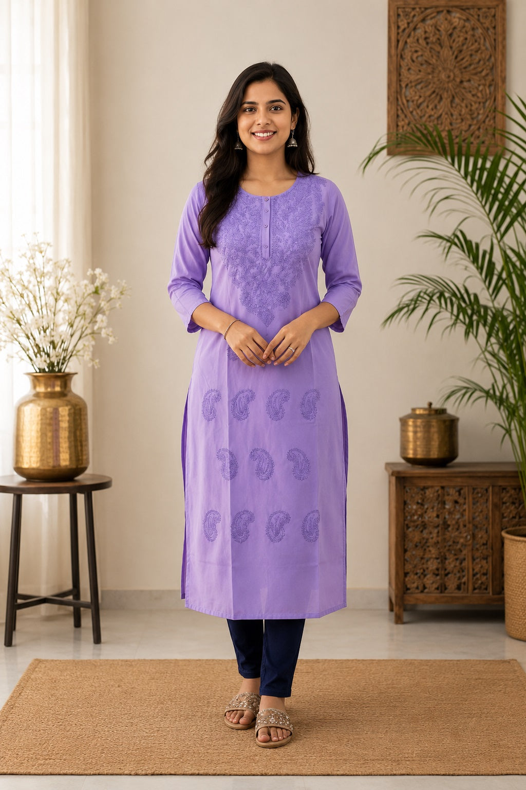 Chikankari Kurti