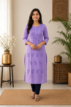 Chikankari Kurti